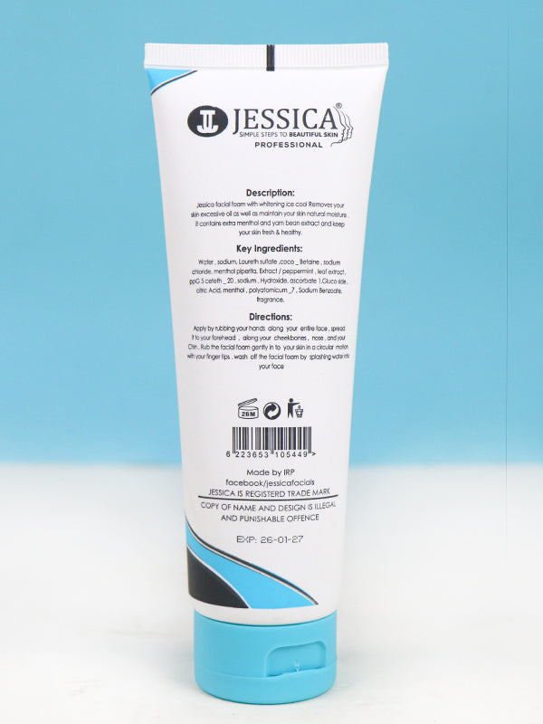 Jessica Ice Cooling Facial Foam/Face Wash - 125ML