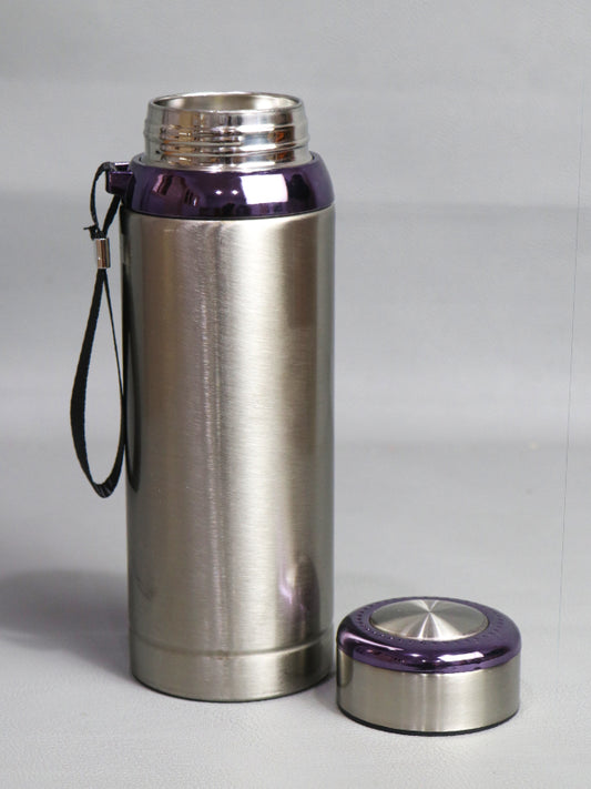 Silver Stainless Steel Vacuum Bottle D-32