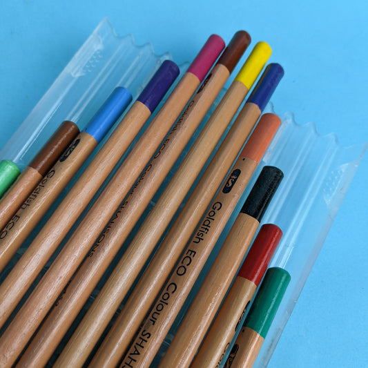 Pack Of 12 Goldfish ECO Colour Pencils