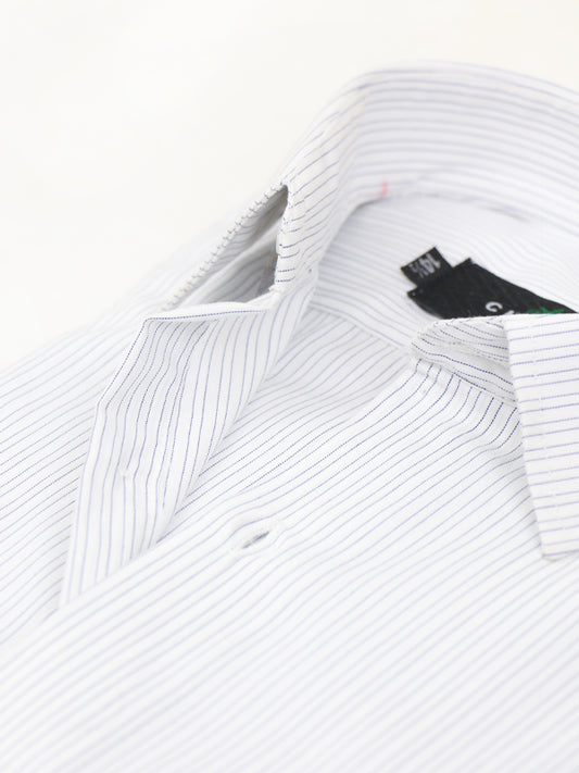 Z Men's Formal Dress Shirt D-02 White