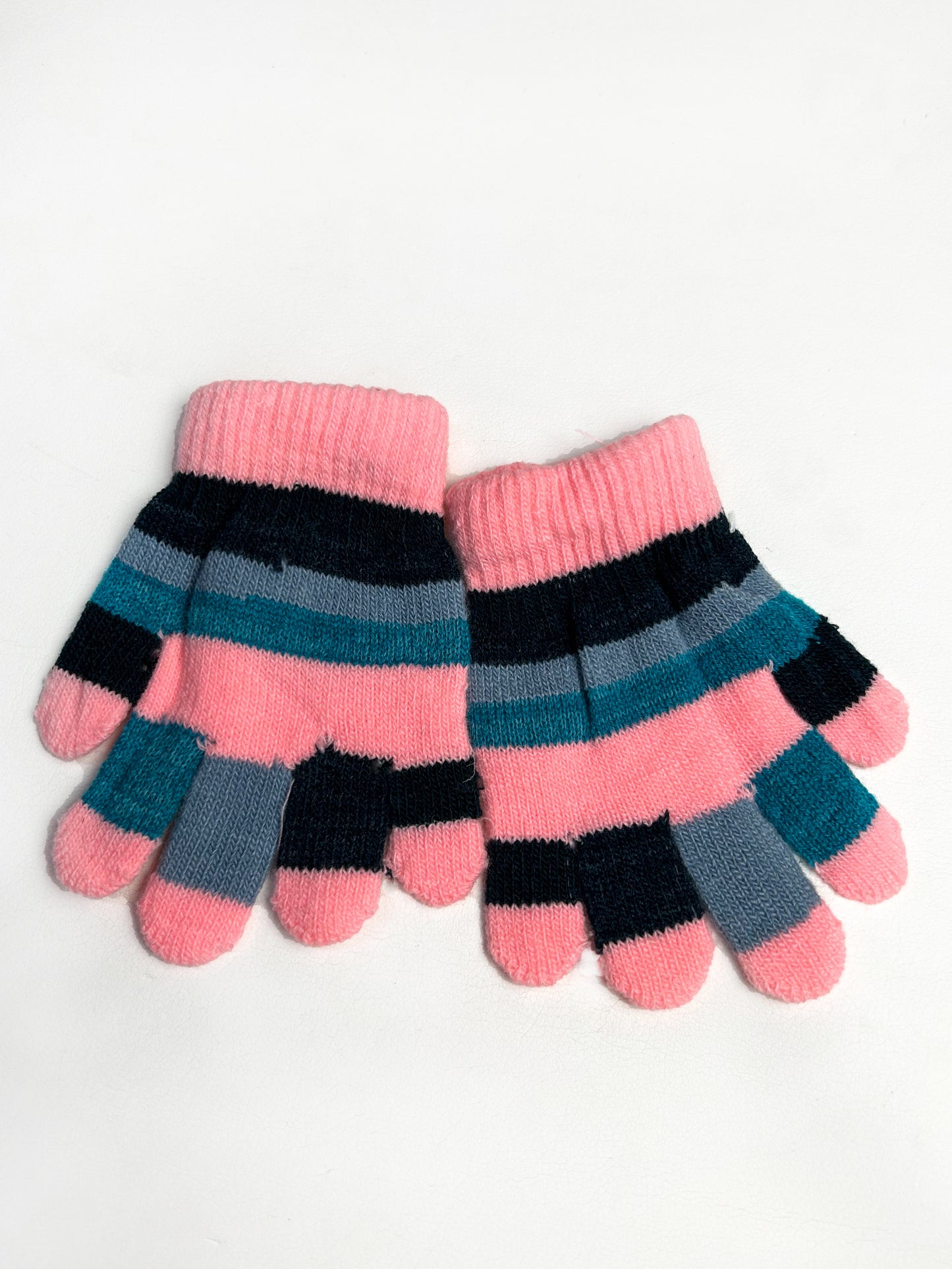 Multicolor Newborn Winter Gloves / Warm Children's Gloves / Unisex Full Finger Gloves KG05