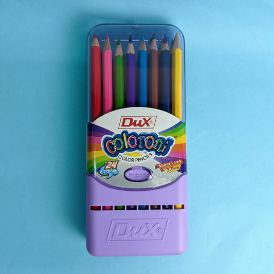 Pack Of 24 DUX Coloroni Colour Pencils