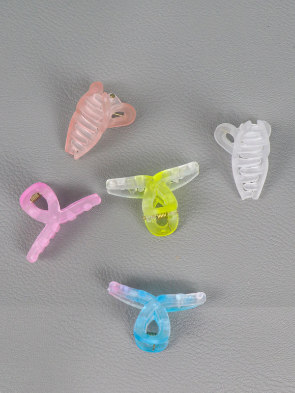 GHC25 Pack of 5 Hair Clip for Girls Multicolor