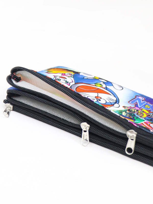 Zipper Pencil Pouch For Boys - Multidesign