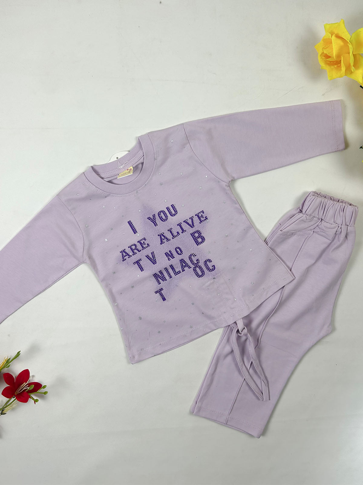 1Yr - 4Yrs Violet Suit For Girls GS591