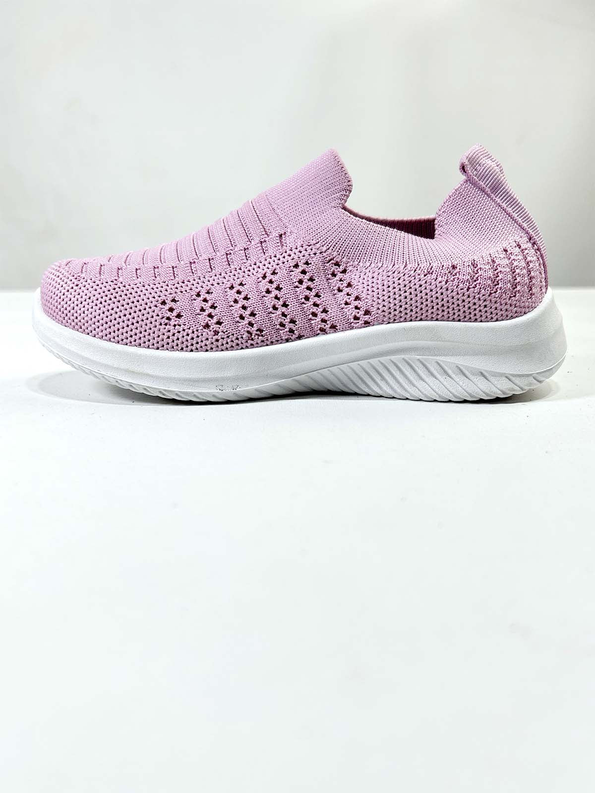 4Yrs - 12Yrs Pink Casual Sneakers For Kids BJ37