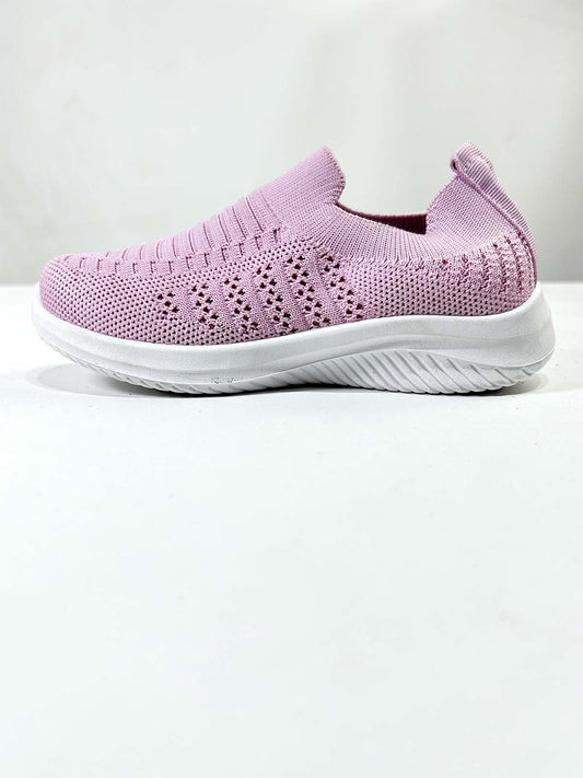4Yrs - 12Yrs Pink Casual Sneakers For Kids BJ37