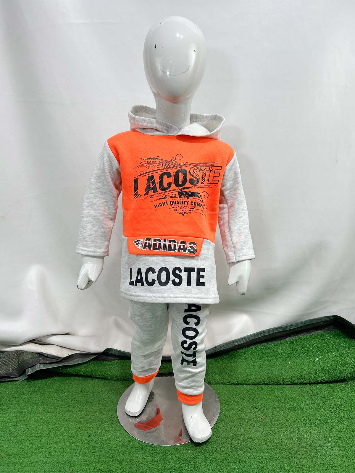 2Yr - 5Yrs Fleece LAC Orange Suit For Kids SH BS560