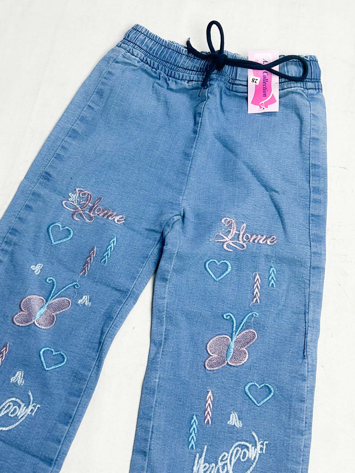 8Yrs - 14Yrs Blue Stretchable Denim Jeans For Girls AR GJ37