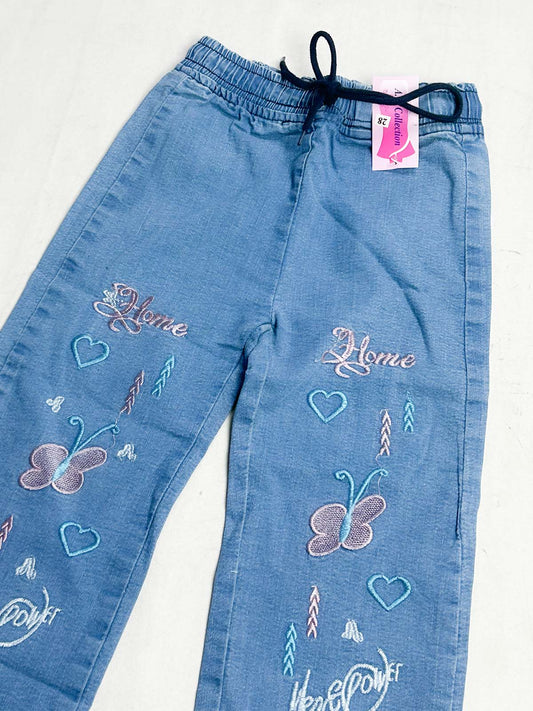 8Yrs - 14Yrs Blue Stretchable Denim Jeans For Girls AR GJ37