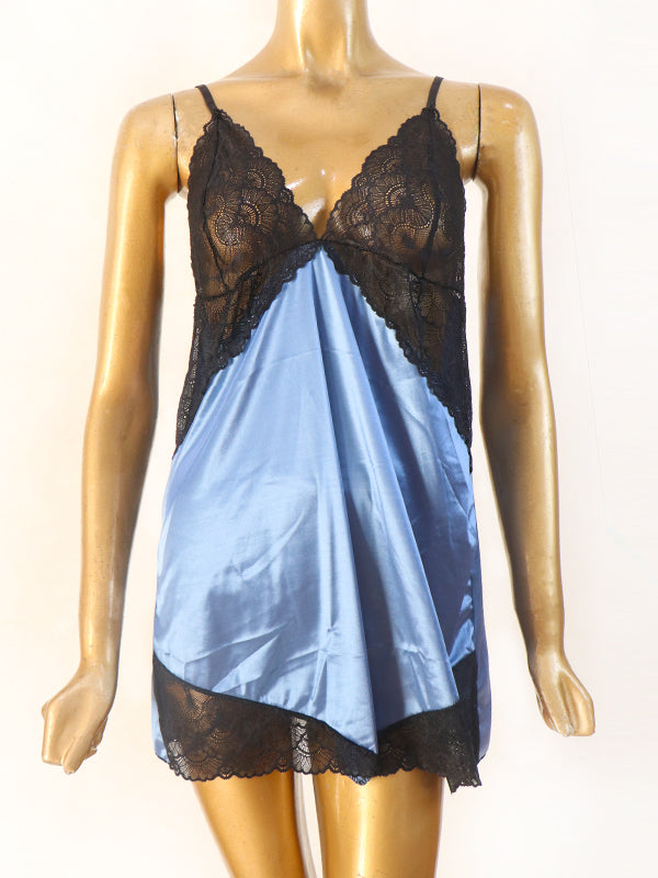 Blue - Short Nighty For Women WSN04