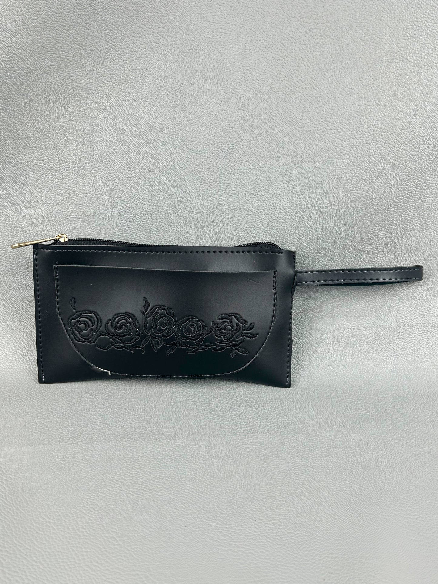 Black Hand Pouch For Women's WHB77