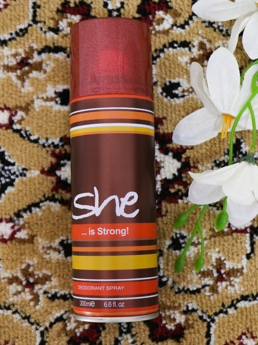 She Is Strong Deodorant Body Spray BS07 - 200ML