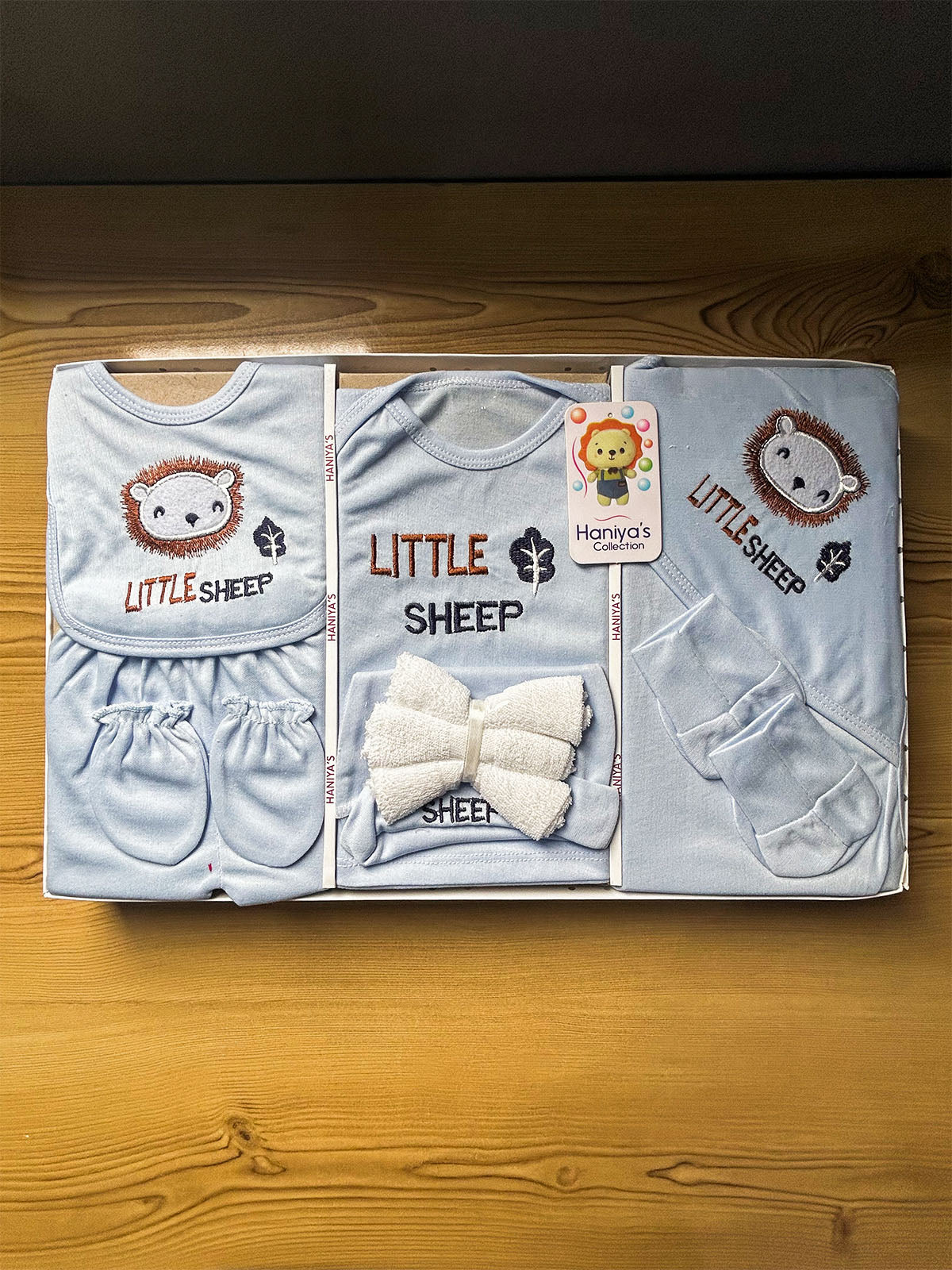 0Mth - 3Mth Blue 10Pcs Gift Set For Newborn HG NBGS380
