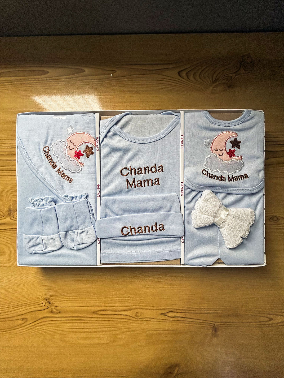 0Mth - 3Mth Blue 10Pcs Gift Set For Newborn HG NBGS383
