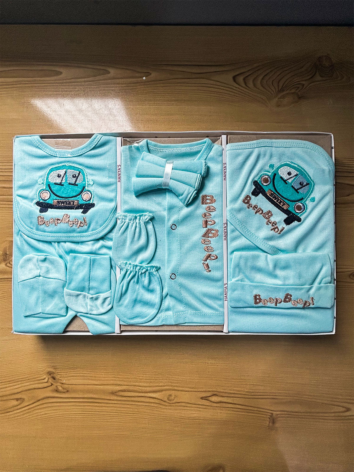 0Mth - 3Mth Sea Green 10Pcs Gift Set For Newborn HG NBGS388