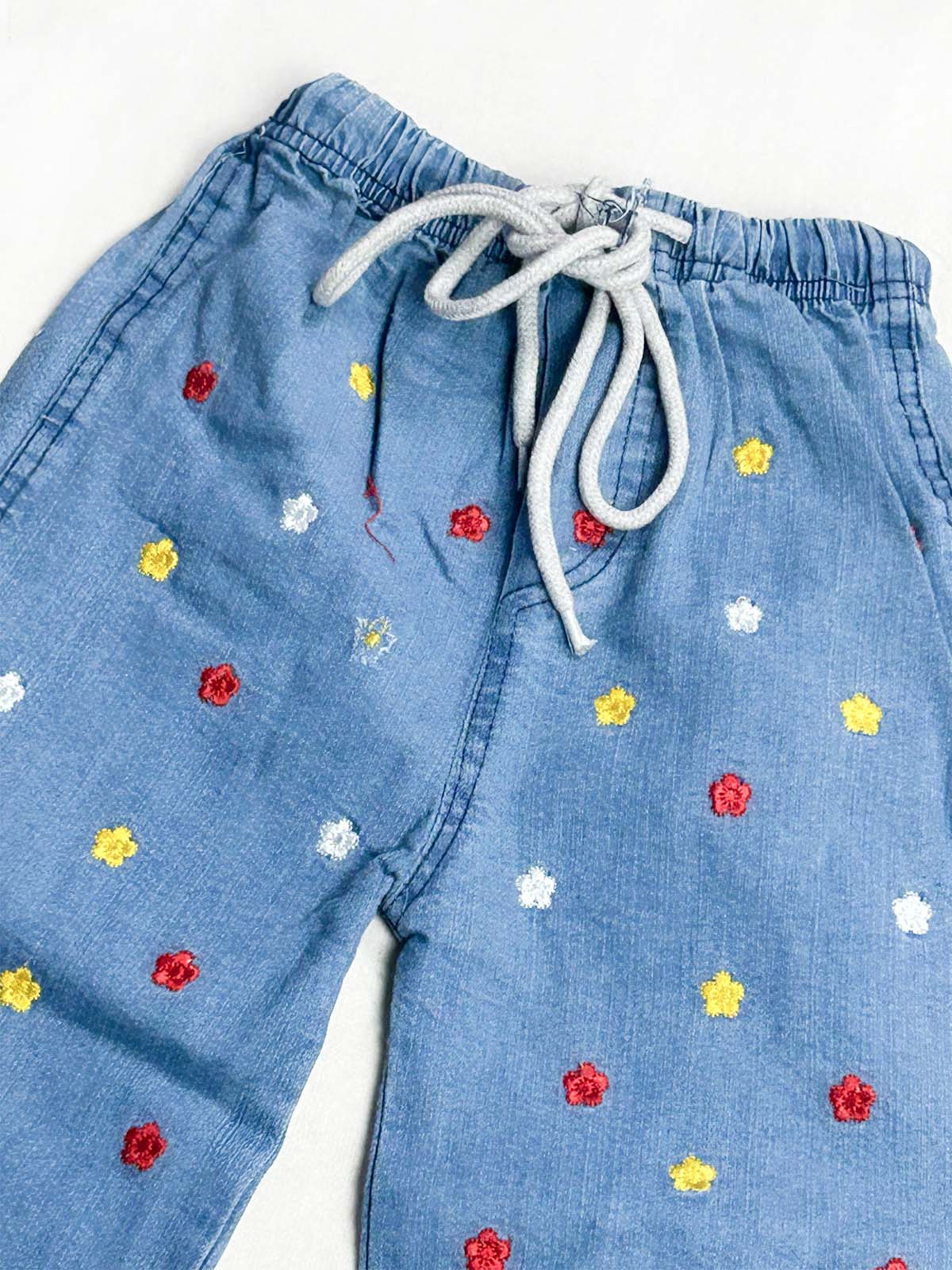 4Yrs - 13Yrs Blue Stretchable Denim Jeans For Girls AR GJ38
