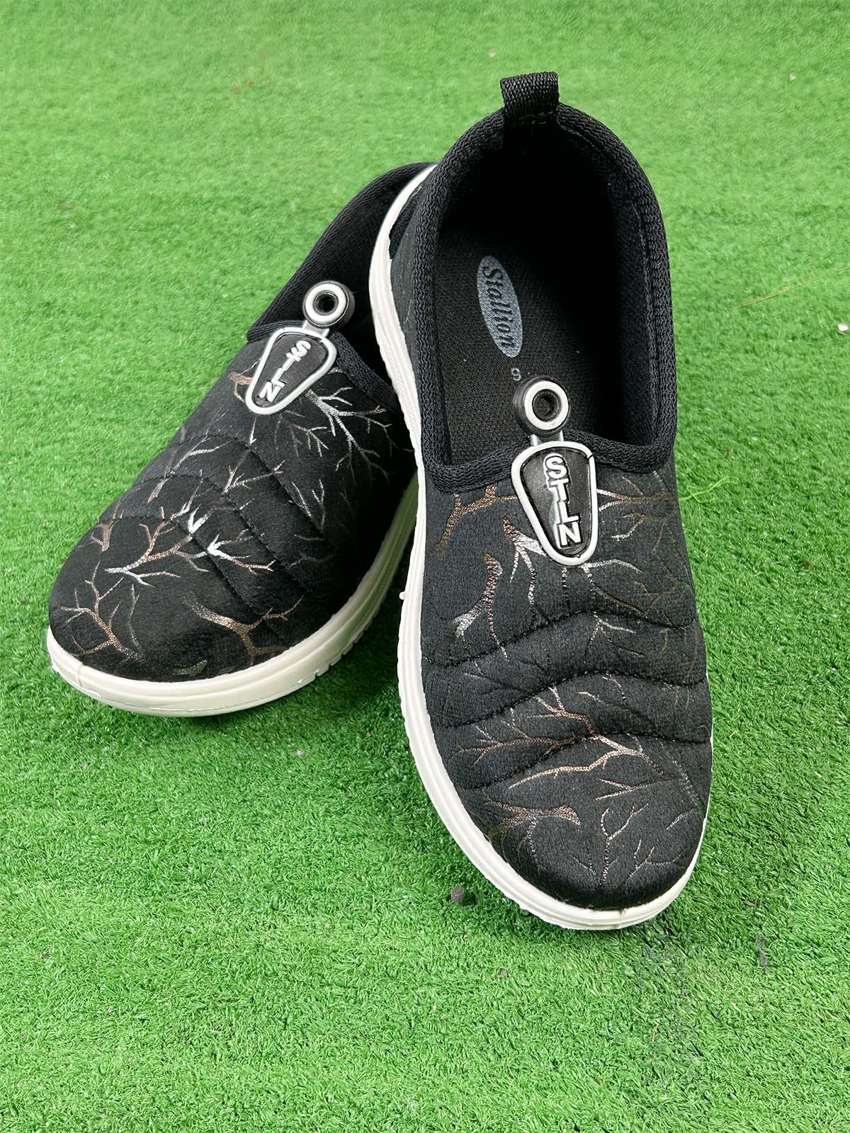 Black Sneakers For Women/Girls GWS38