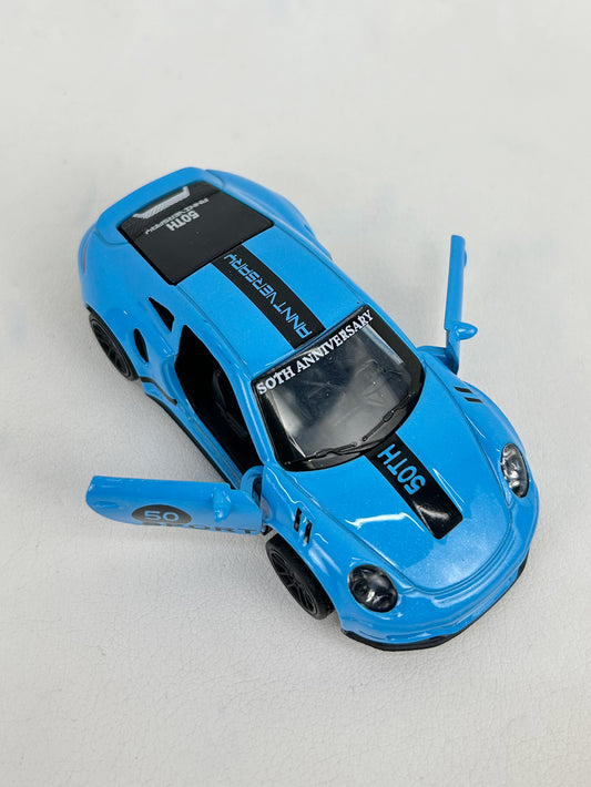 4312 Blue Alloy Die-Cast Metal Car KTY99