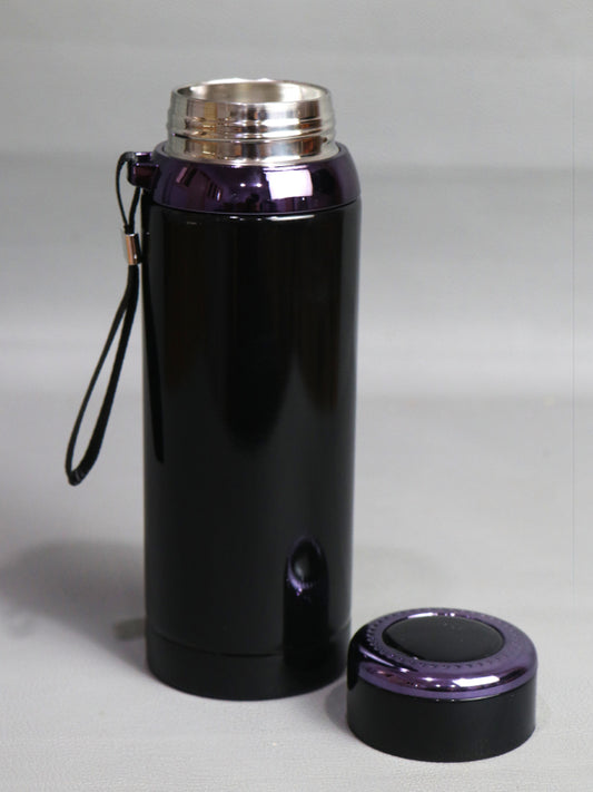 Black Stainless Steel Vacuum Bottle D-31