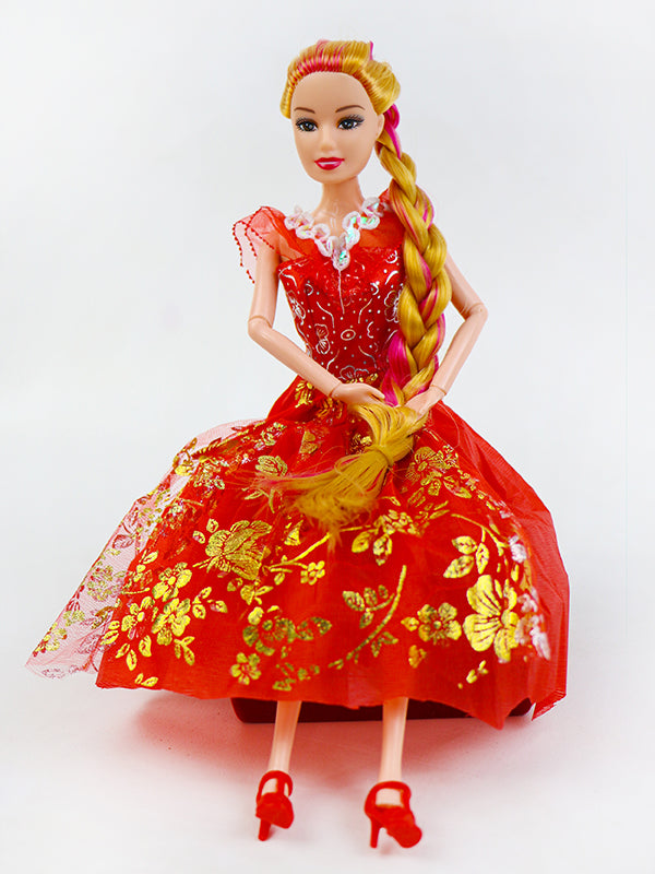 Beautiful Long Hair Toy Doll for Girls 02
