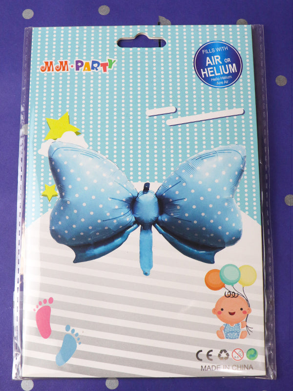 Blue Bowknot Foil Balloon BP29