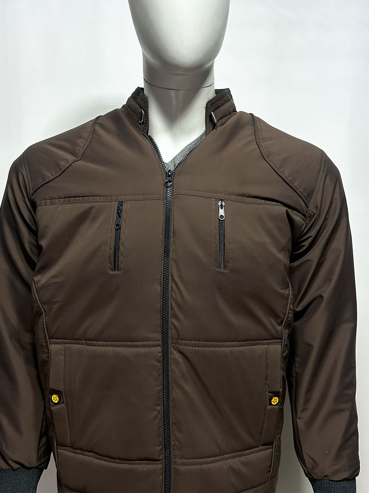 Winter Jacket for Men Coffee Brown MJ39