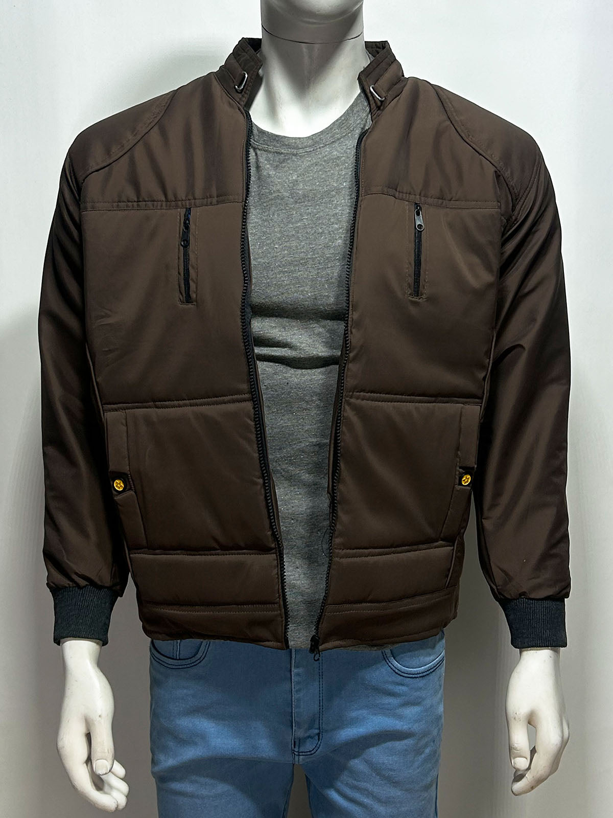 Winter Jacket for Men Coffee Brown MJ39