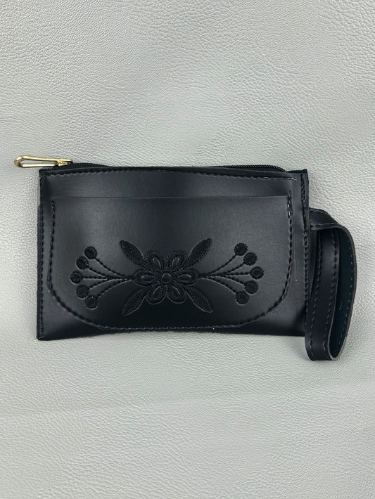 Black Hand Pouch For Women's WHB78