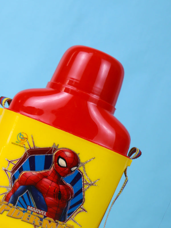 Kids Water Bottle Polo Cooler Spiderman Red