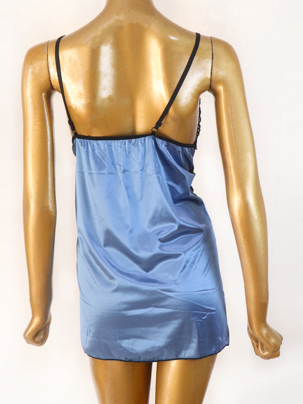 Blue - Short Nighty For Women WSN04