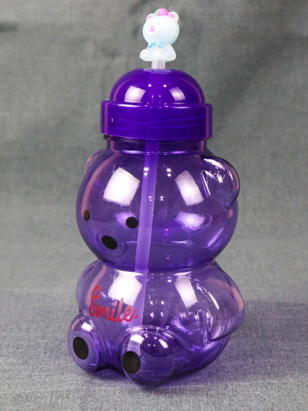 Bear Purple Plastic Transparent Water Bottle WTB20 - 750ML