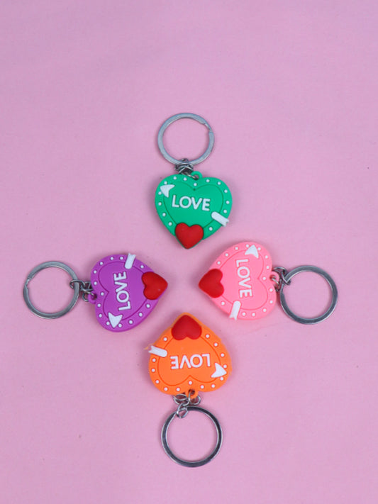 KC24 Pack Of 4 Key Chain Multicolor