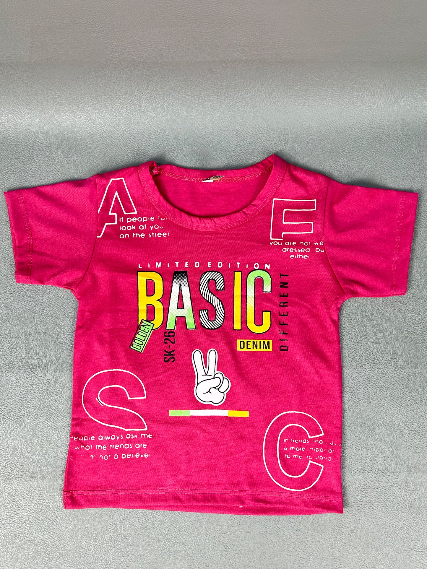 1Yr - 4Yrs Basic Pink Suit For Kids RZ BS232