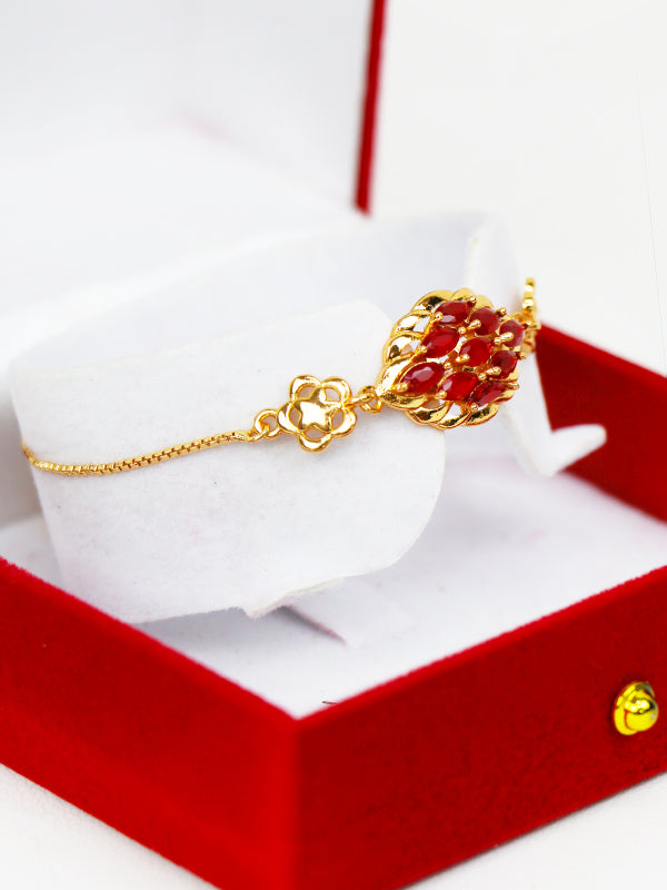 Fancy Bracelet D-08 Crimson Red