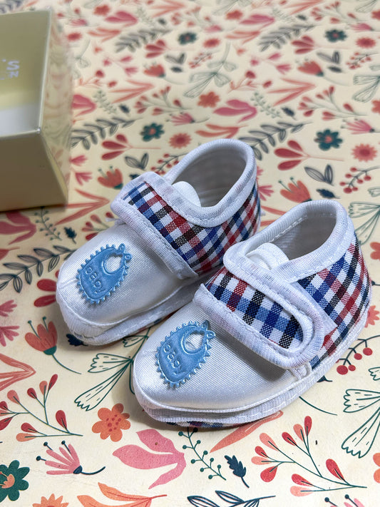 White Bootie For Newborn NB115