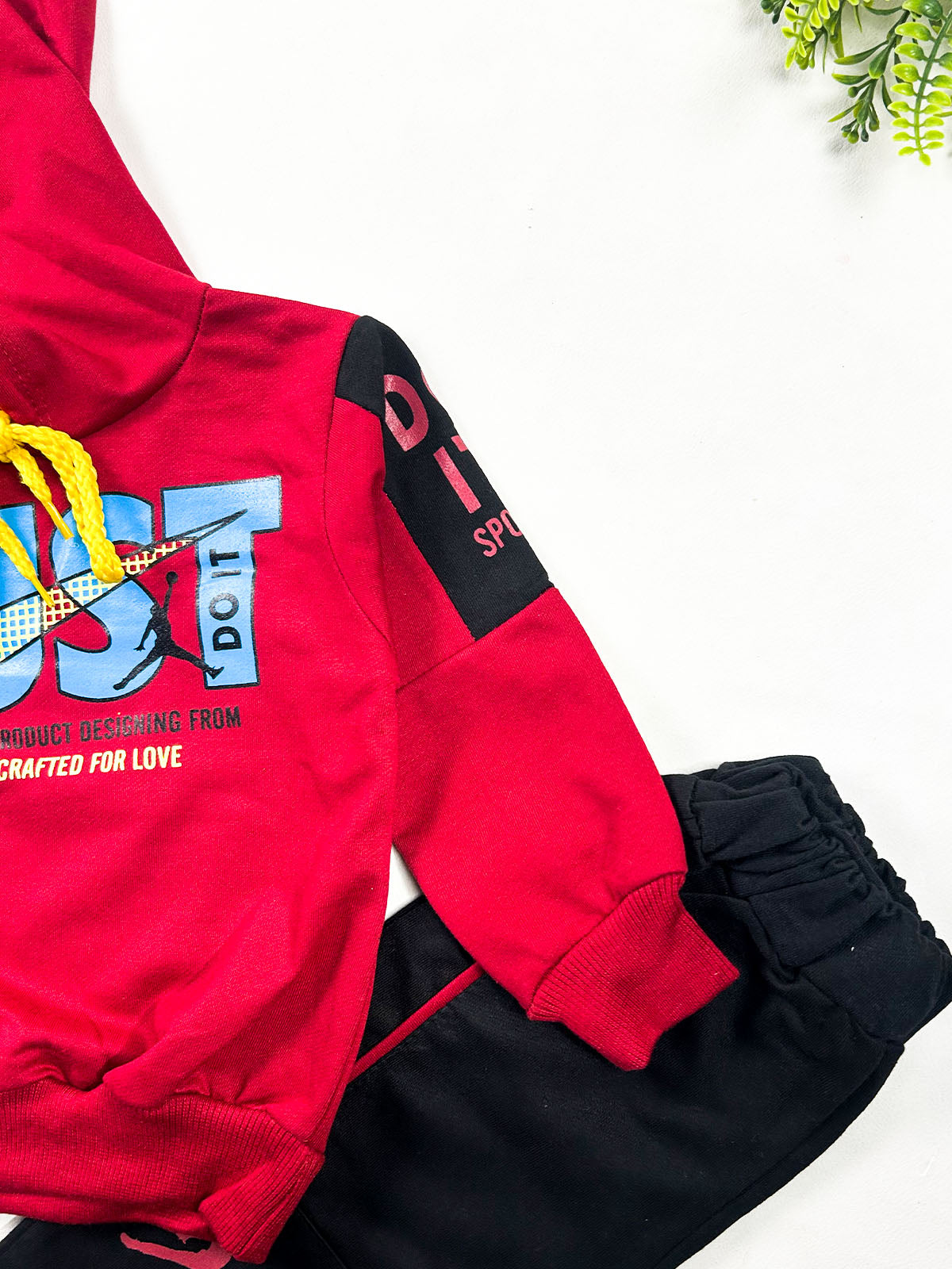 1Yr - 4Yrs JDI Red Suit For Kids BS826