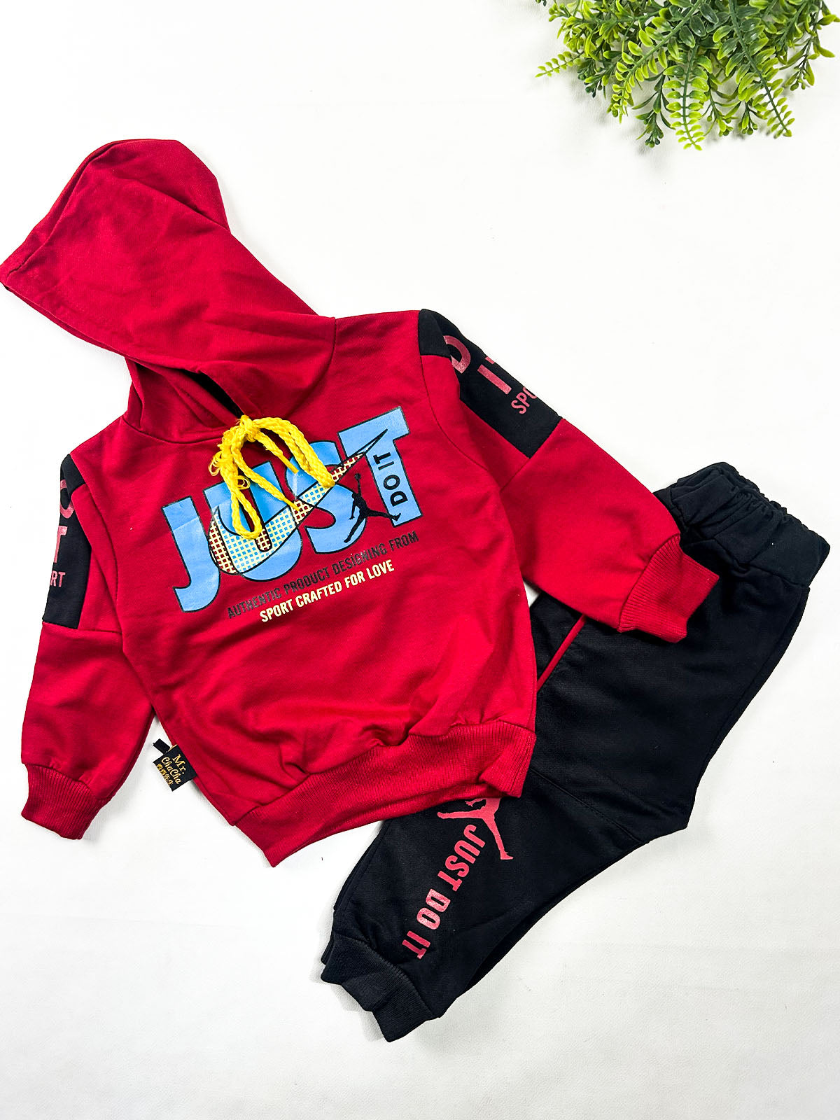 1Yr - 4Yrs JDI Red Suit For Kids BS826