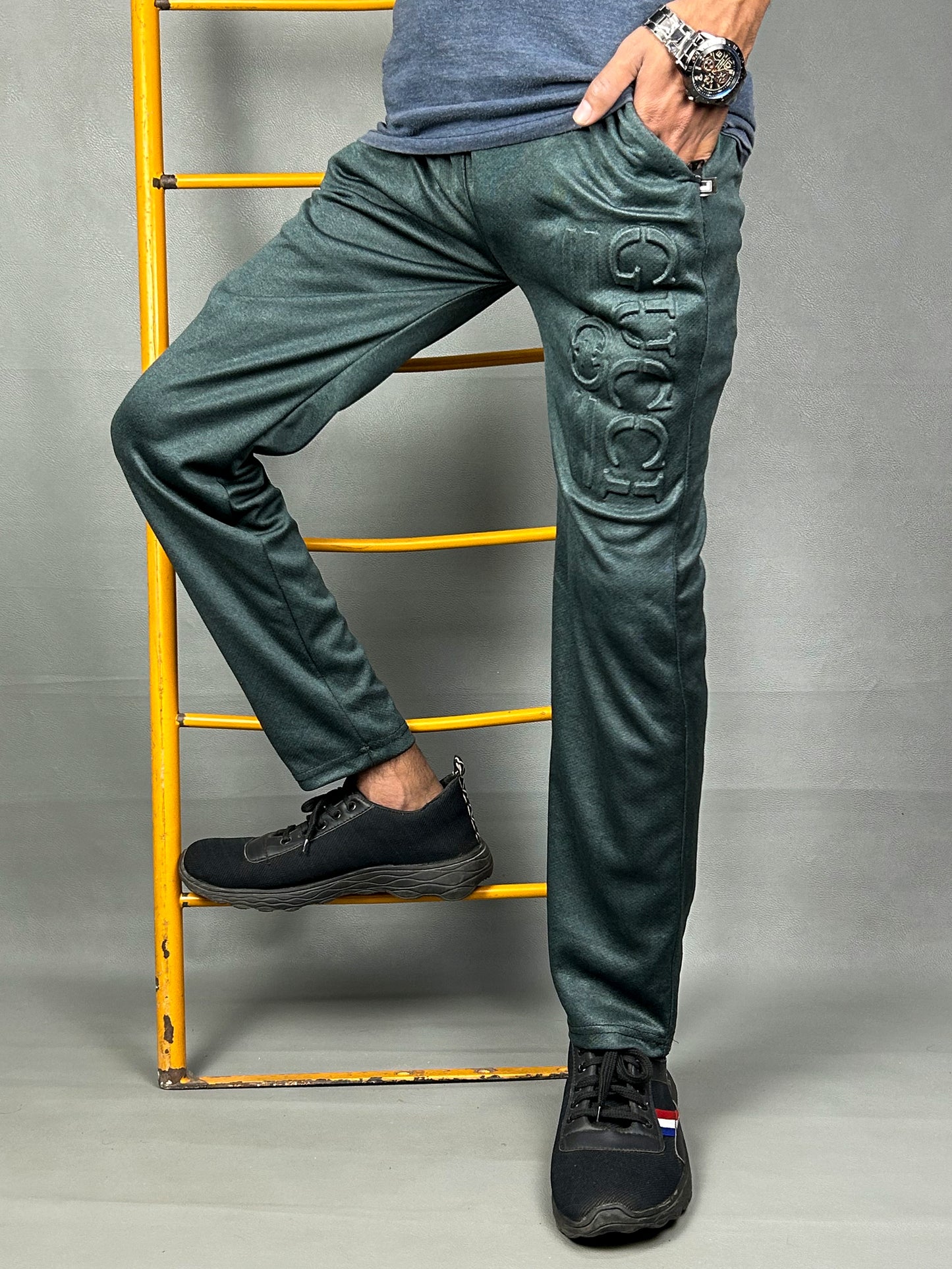Dark Grey Trouser For Men HG MT153