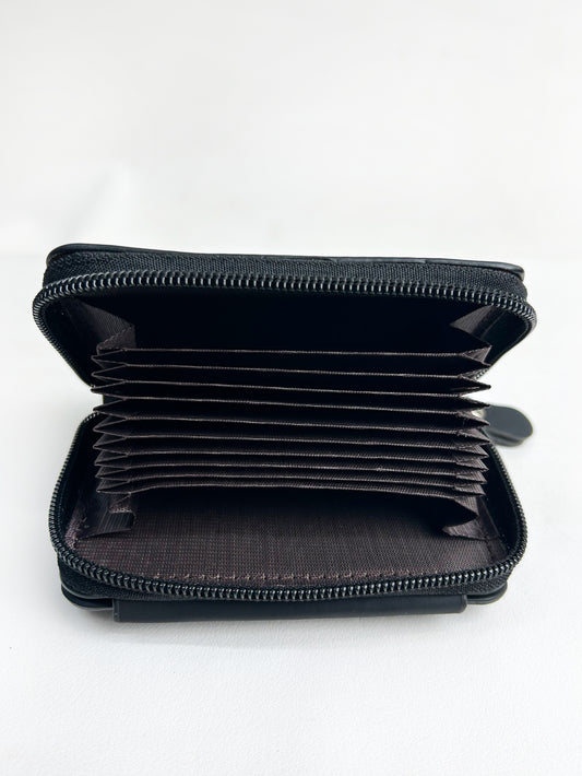 Black Syn-Leather Wallet For Men MW17