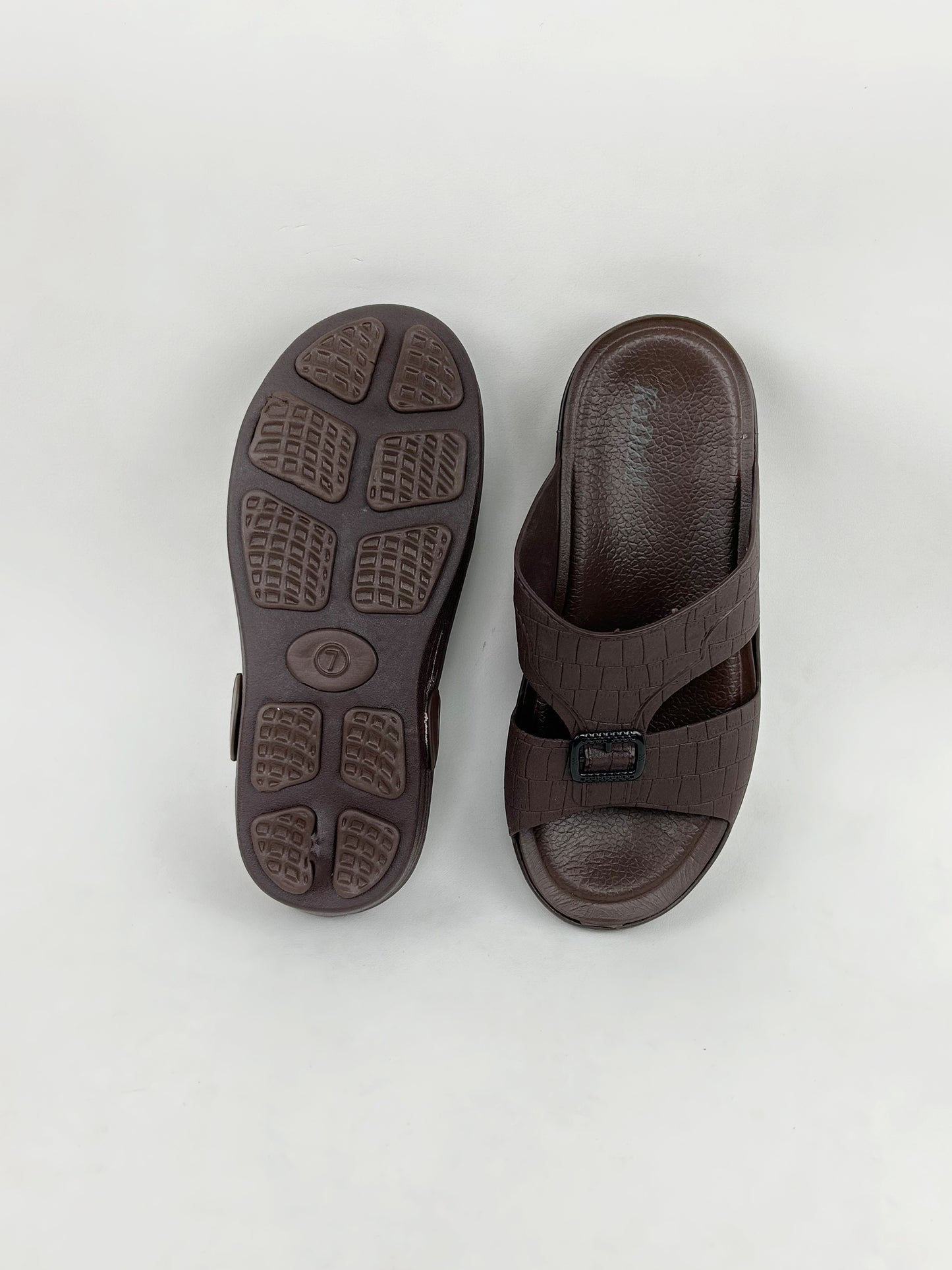 Brown Casual Slipper For Men MC52