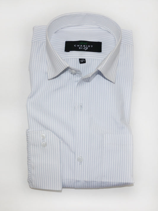 White Lines Formal Dress Shirt For Men ZH MFS223