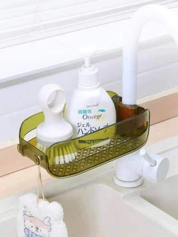 Plastic Faucet Drain Basket, For Home Multicolor