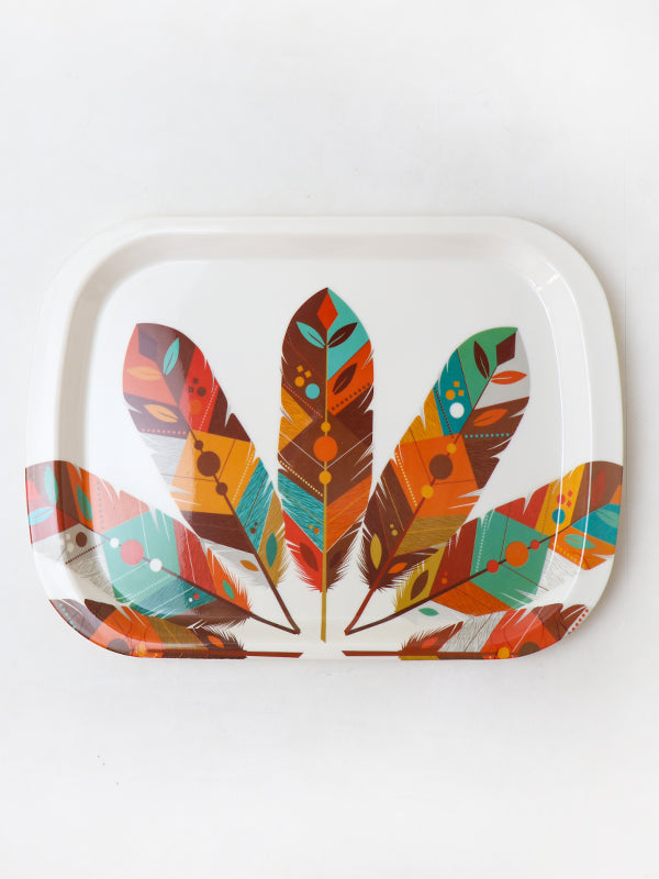 Wings Design Melamine Serving Tray