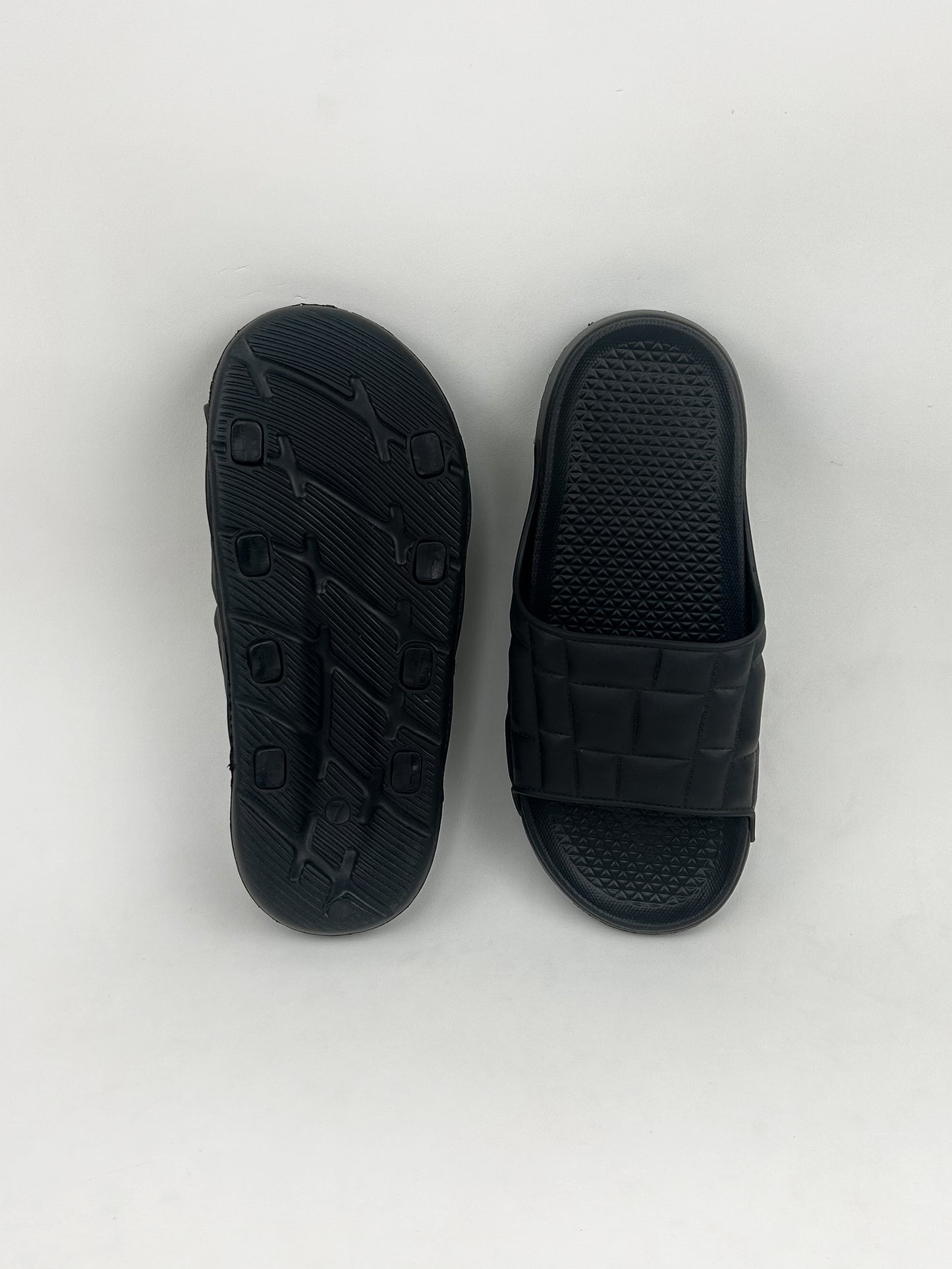 Black Soft Slipper For Men MC47