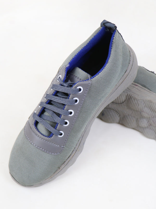 MJS31 Men's Lace-Up Casual Shoes Grey