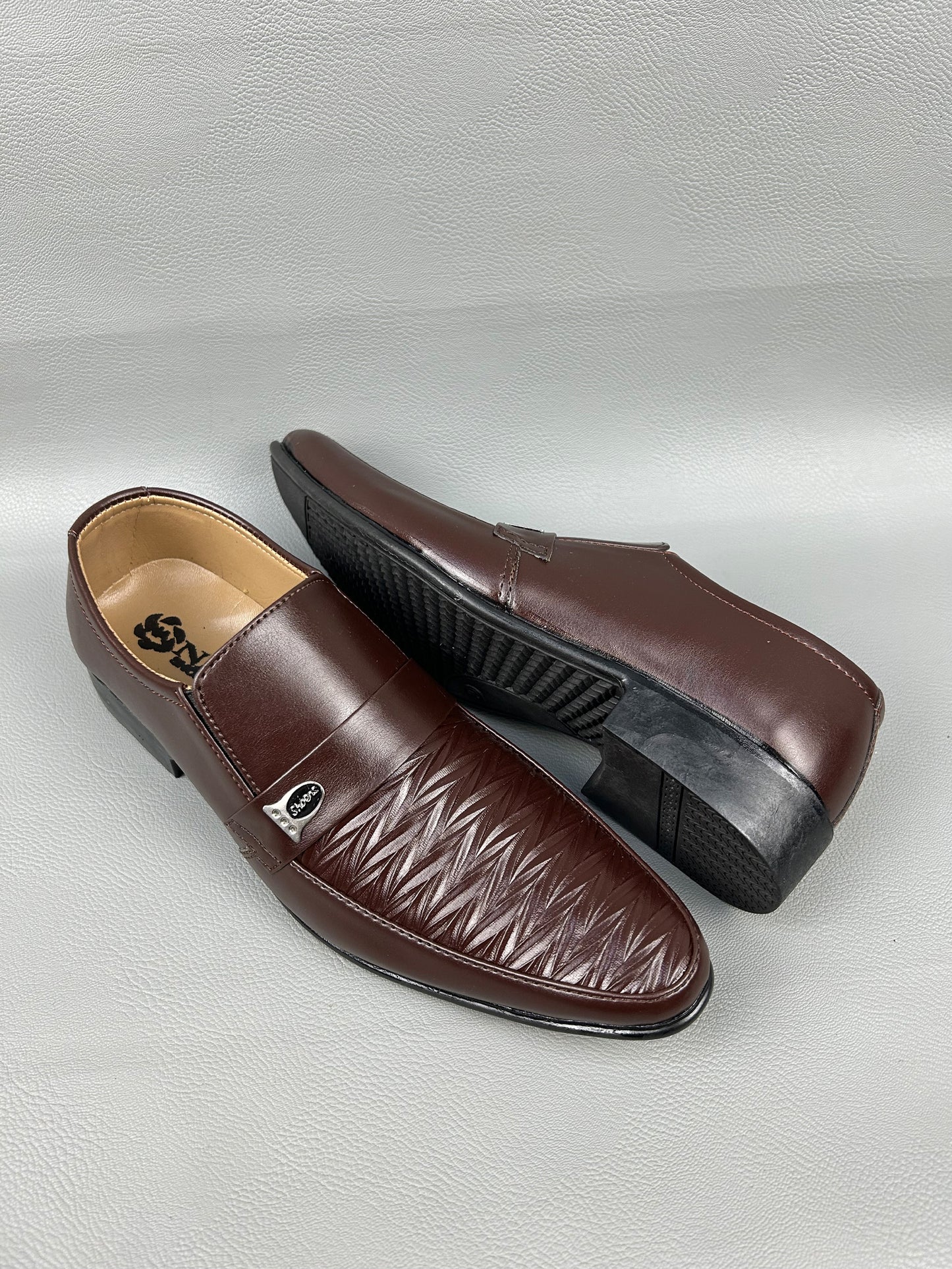 Dark Brown Formal Shoes For Men MS95