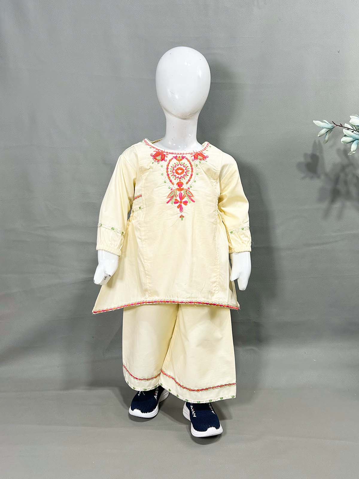 2Yr - 8Yrs Yellow Suit For Girls OP GS407