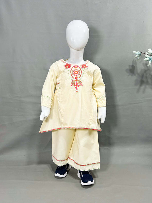 2Yr - 8Yrs Yellow Suit For Girls OP GS407