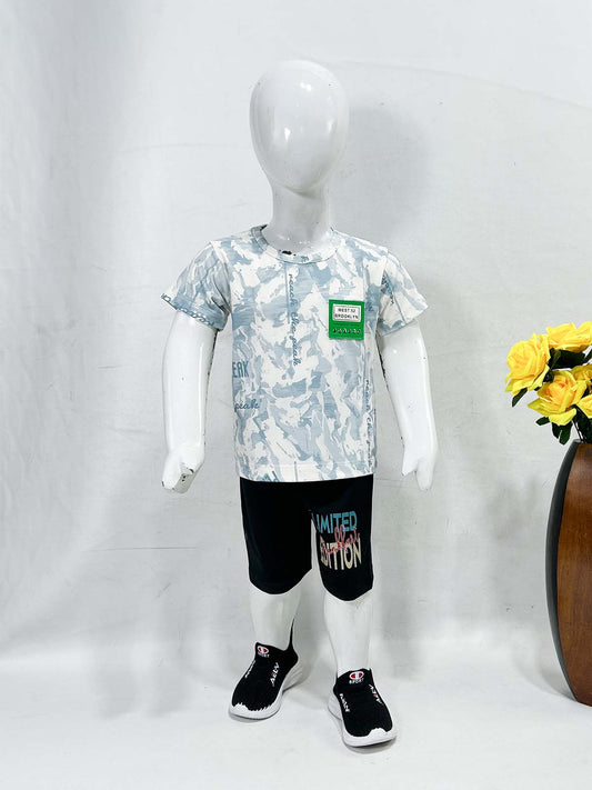 1Yr - 4Yrs Grey Suit For Kids WG BS637